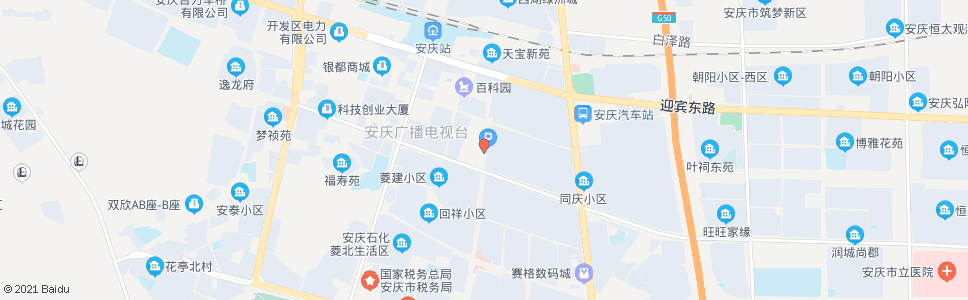 安庆光彩西大门_公交站地图_安庆公交_妙搜公交查询2024