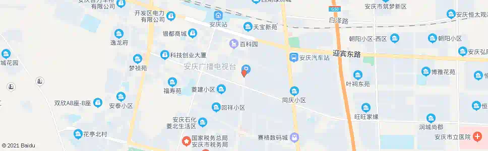 安庆光彩西大门_公交站地图_安庆公交_妙搜公交查询2024