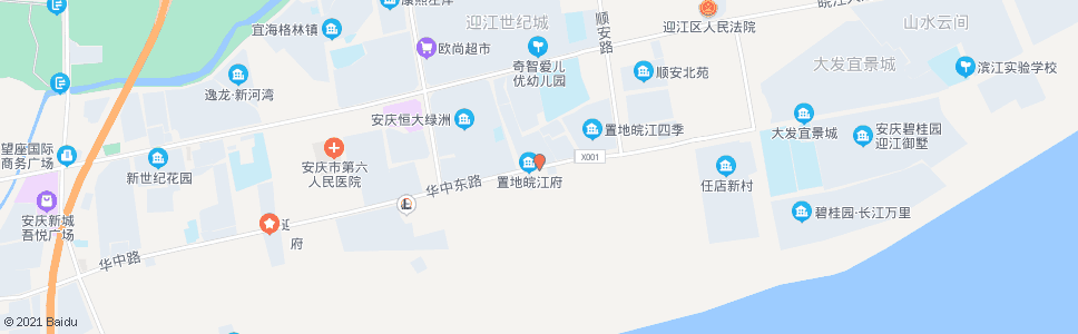 安庆长青_公交站地图_安庆公交_妙搜公交查询2024