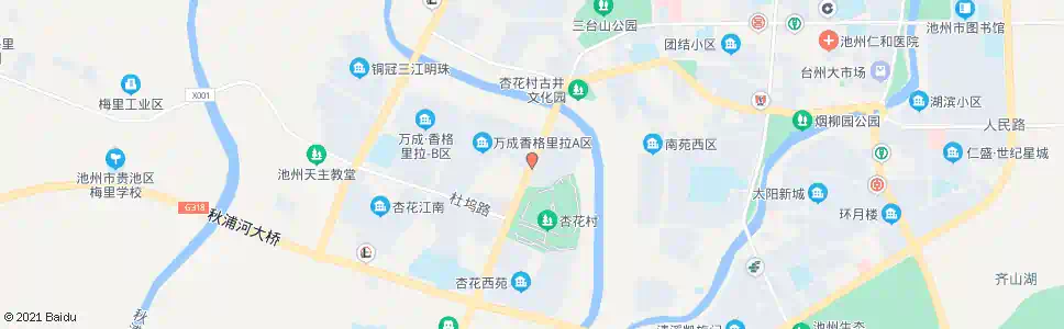 池州西门停车场_公交站地图_池州公交_妙搜公交查询2024