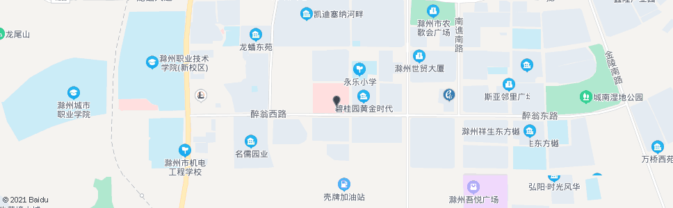 滁州一分院_公交站地图_滁州公交_妙搜公交查询2024