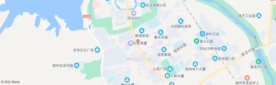 滁州二院门诊部_公交站地图_滁州公交_妙搜公交查询2024