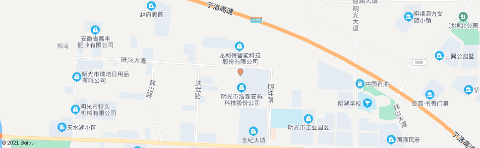 滁州长兴电源_公交站地图_滁州公交_妙搜公交查询2024