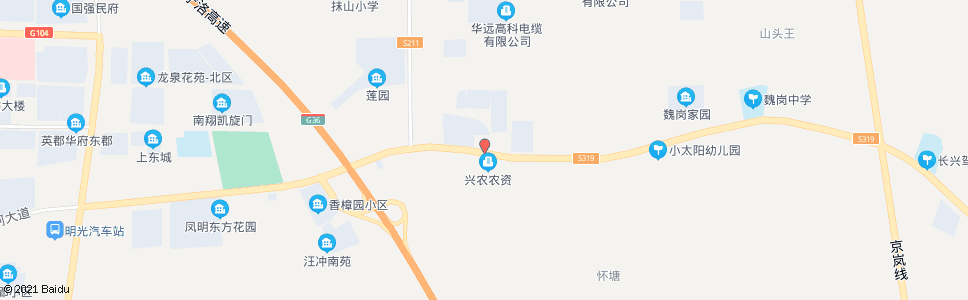 滁州曼迪矿业_公交站地图_滁州公交_妙搜公交查询2024