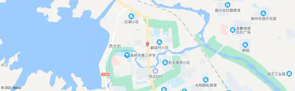 滁州鲜鱼巷口_公交站地图_滁州公交_妙搜公交查询2024