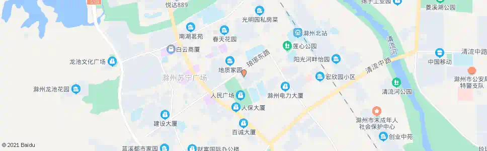 滁州市幼儿园_公交站地图_滁州公交_妙搜公交查询2024