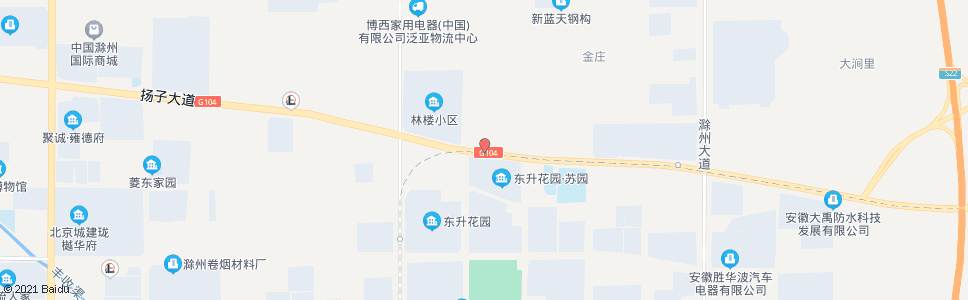 滁州针织三厂_公交站地图_滁州公交_妙搜公交查询2024