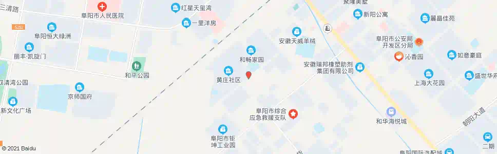 阜阳黄庄_公交站地图_阜阳公交_妙搜公交查询2024