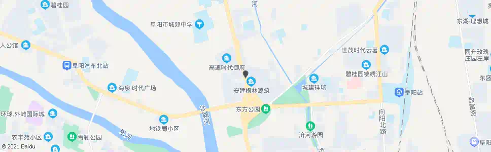 阜阳高速时代华府_公交站地图_阜阳公交_妙搜公交查询2024