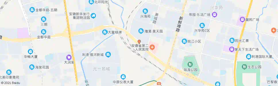 合肥小花塘_公交站地图_合肥公交_妙搜公交查询2024