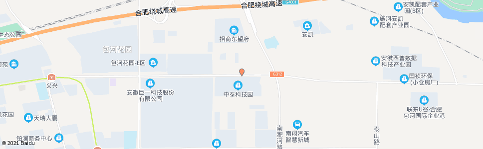 合肥岗郢_公交站地图_合肥公交_妙搜公交查询2024