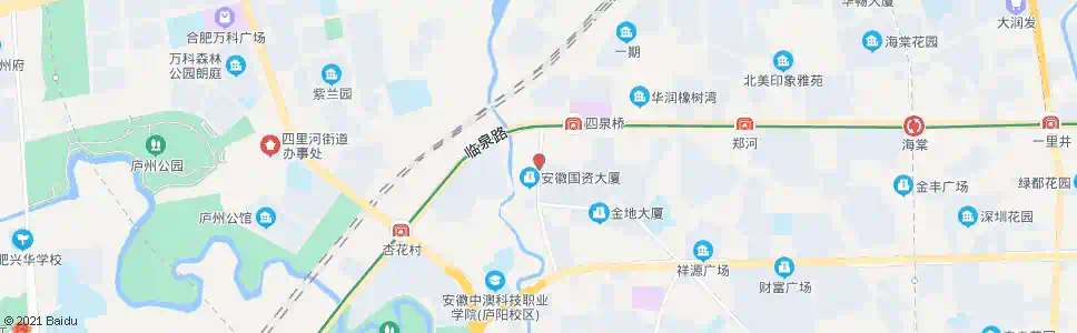 合肥四河村_公交站地图_合肥公交_妙搜公交查询2024