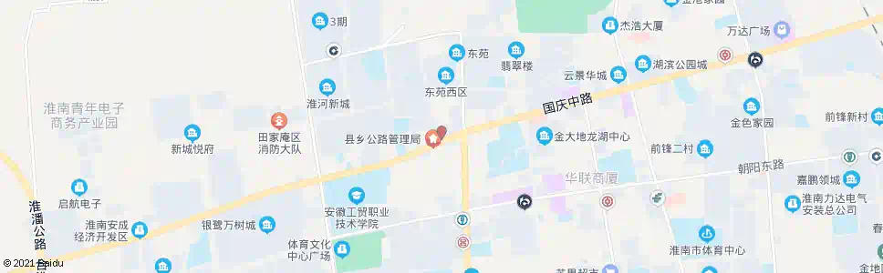 淮南金茂酒店_公交站地图_淮南公交_妙搜公交查询2024