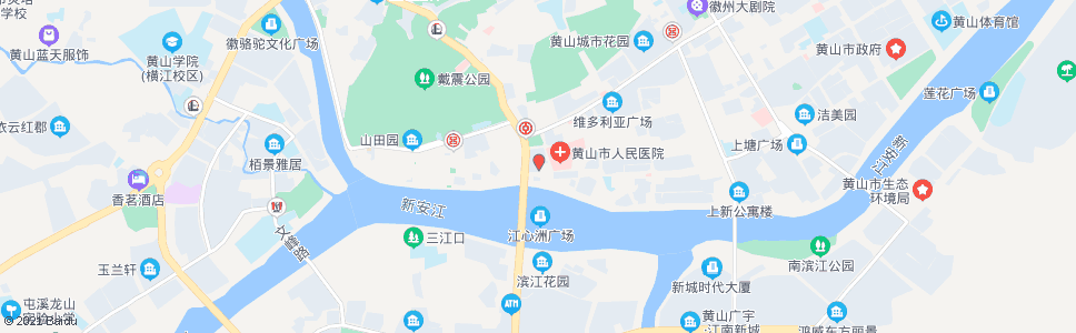 黄山新安桥_公交站地图_黄山公交_妙搜公交查询2024