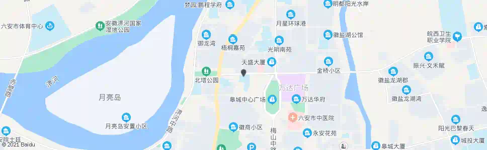 六安田家炳实验中学_公交站地图_六安公交_妙搜公交查询2024