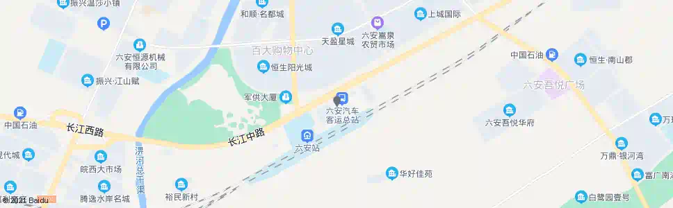 六安客运南站公交换乘中心_公交站地图_六安公交_妙搜公交查询2024