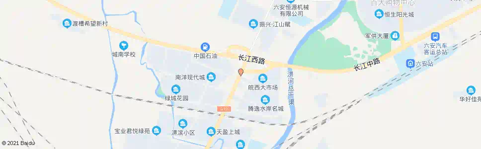 六安梅山路口_公交站地图_六安公交_妙搜公交查询2024