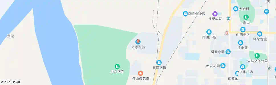 马鞍山万家花园_公交站地图_马鞍山公交_妙搜公交查询2024