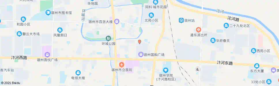 宿州星辰公司_公交站地图_宿州公交_妙搜公交查询2024