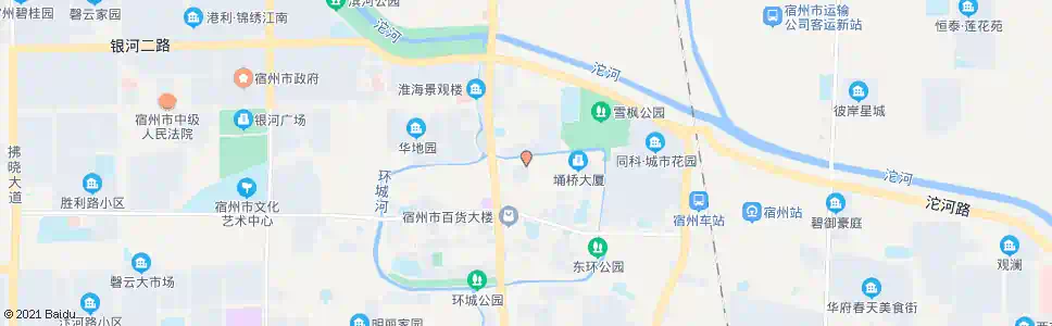 宿州环城北路_公交站地图_宿州公交_妙搜公交查询2024