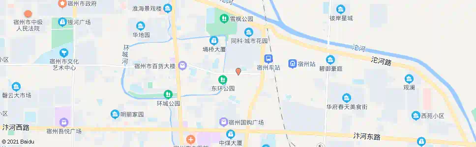 宿州联络街_公交站地图_宿州公交_妙搜公交查询2024