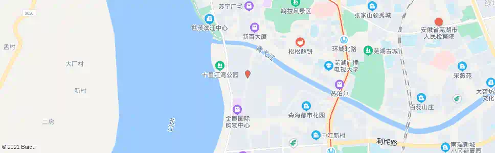 芜湖盆塘沿市场_公交站地图_芜湖公交_妙搜公交查询2024