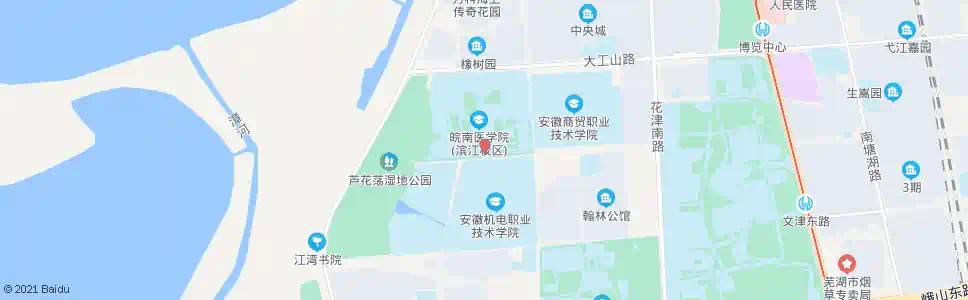 芜湖皖南医学院(南)_公交站地图_芜湖公交_妙搜公交查询2024