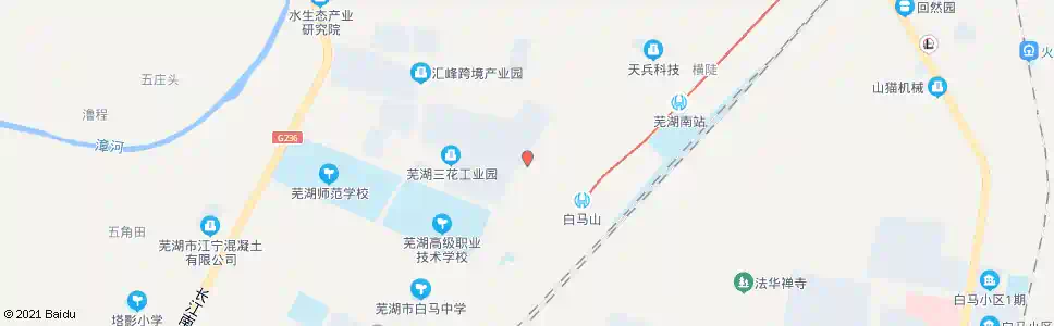 芜湖花津南路3号站_公交站地图_芜湖公交_妙搜公交查询2024