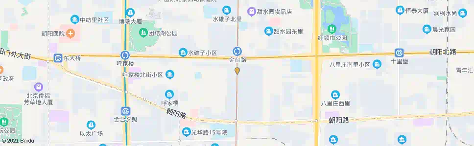 北京金台路口南_公交站地图_北京公交_妙搜公交查询2024