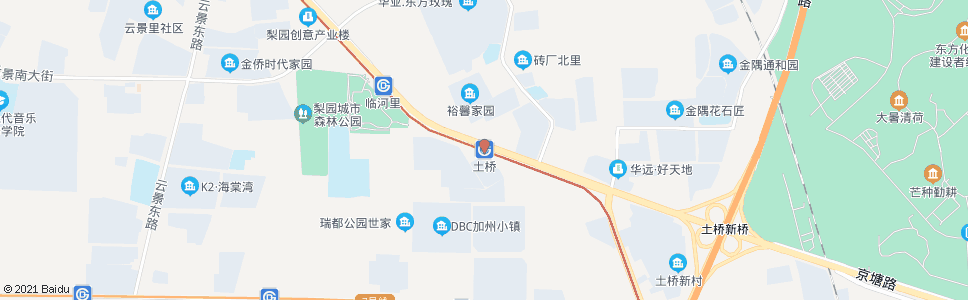 北京土桥_公交站地图_北京公交_妙搜公交查询2024