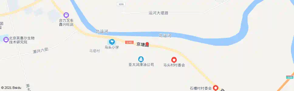 北京马堤村东_公交站地图_北京公交_妙搜公交查询2024