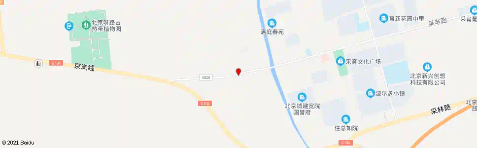 北京西一村_公交站地图_北京公交_妙搜公交查询2024