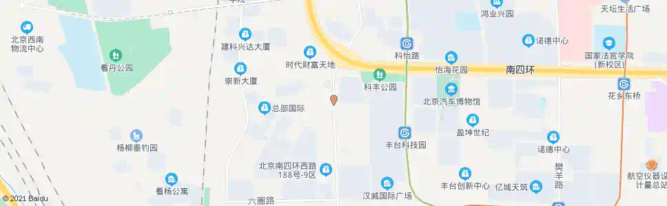 北京科丰桥南_公交站地图_北京公交_妙搜公交查询2024