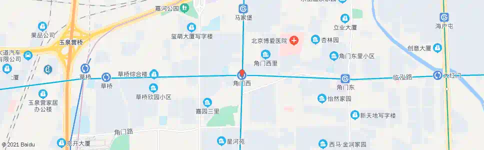 北京地铁角门西站_公交站地图_北京公交_妙搜公交查询2024