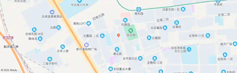 北京三合庄园_公交站地图_北京公交_妙搜公交查询2024