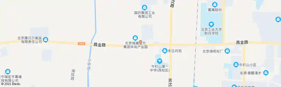 北京范各庄_公交站地图_北京公交_妙搜公交查询2024