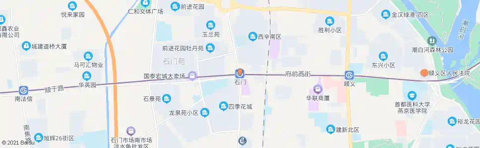 北京东石门_公交站地图_北京公交_妙搜公交查询2024