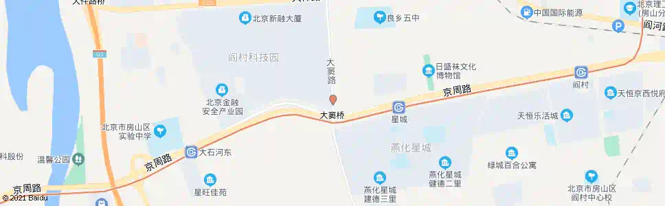 北京大窦桥_公交站地图_北京公交_妙搜公交查询2024