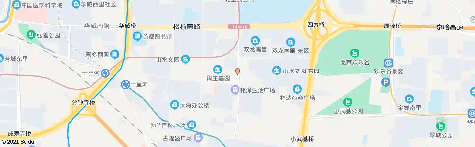 北京弘燕桥_公交站地图_北京公交_妙搜公交查询2024