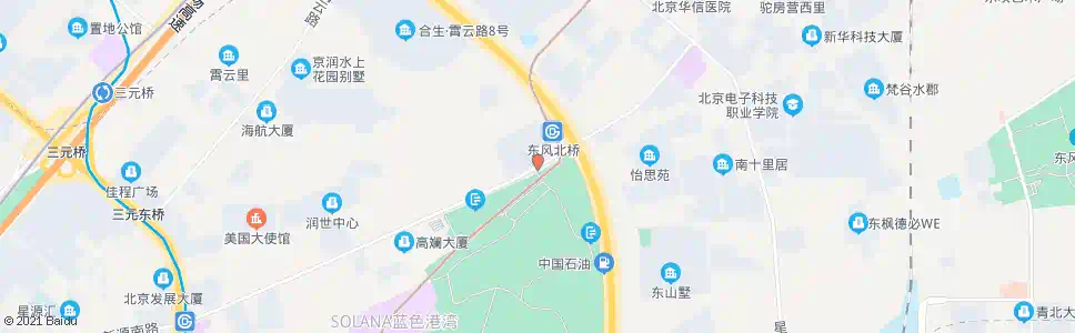 北京朝阳公园北门_公交站地图_北京公交_妙搜公交查询2024