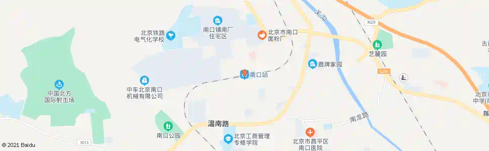 北京庑殿路南口_公交站地图_北京公交_妙搜公交查询2024