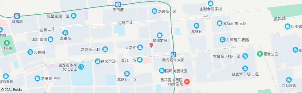 北京和谐家园二区西门_公交站地图_北京公交_妙搜公交查询2024