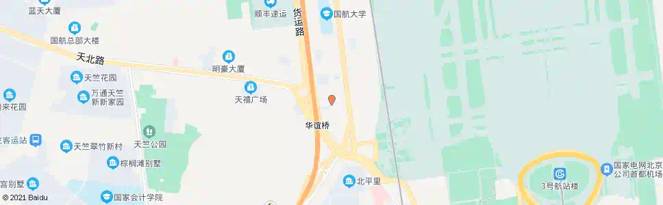 北京航安路_公交站地图_北京公交_妙搜公交查询2024