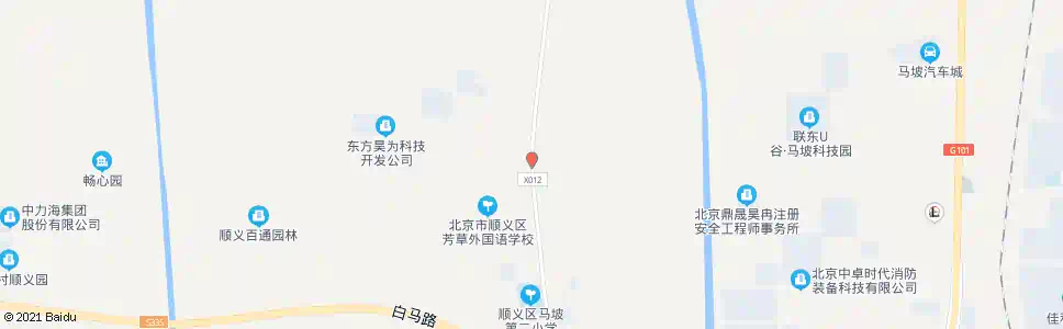 北京姚店_公交站地图_北京公交_妙搜公交查询2024