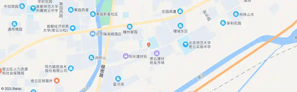 北京密云四中_公交站地图_北京公交_妙搜公交查询2024