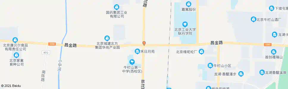 北京牛栏山环岛_公交站地图_北京公交_妙搜公交查询2024