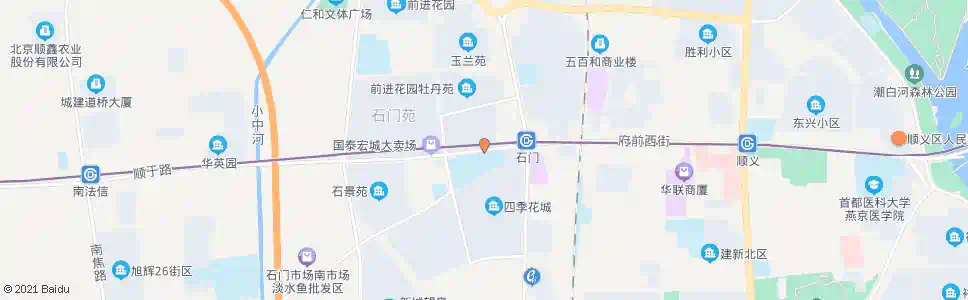 北京社教中心_公交站地图_北京公交_妙搜公交查询2024