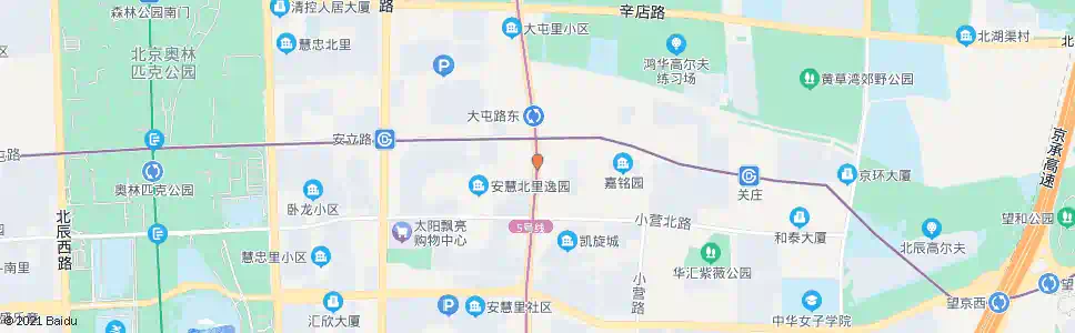 北京北苑路大屯_公交站地图_北京公交_妙搜公交查询2024