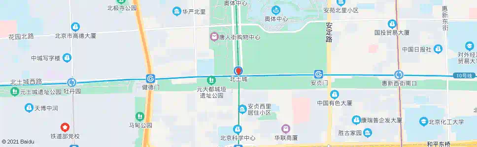 北京地铁北土城站_公交站地图_北京公交_妙搜公交查询2024