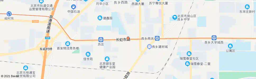 北京房山区政府第二办公区_公交站地图_北京公交_妙搜公交查询2024